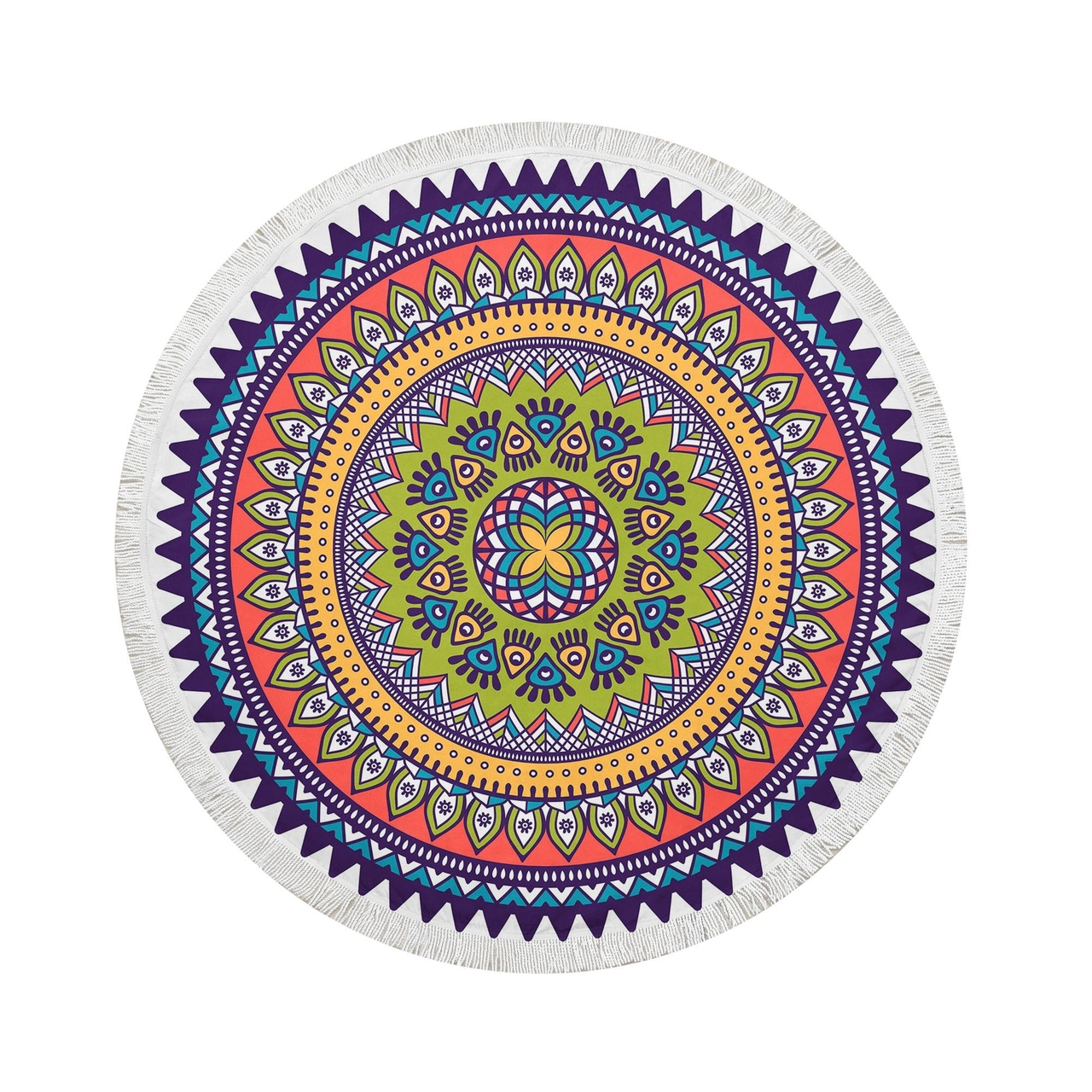 Prosop de plaja, L'essentiel Maison, BTR20217044, 150x150 cm, Multicolor - view 3