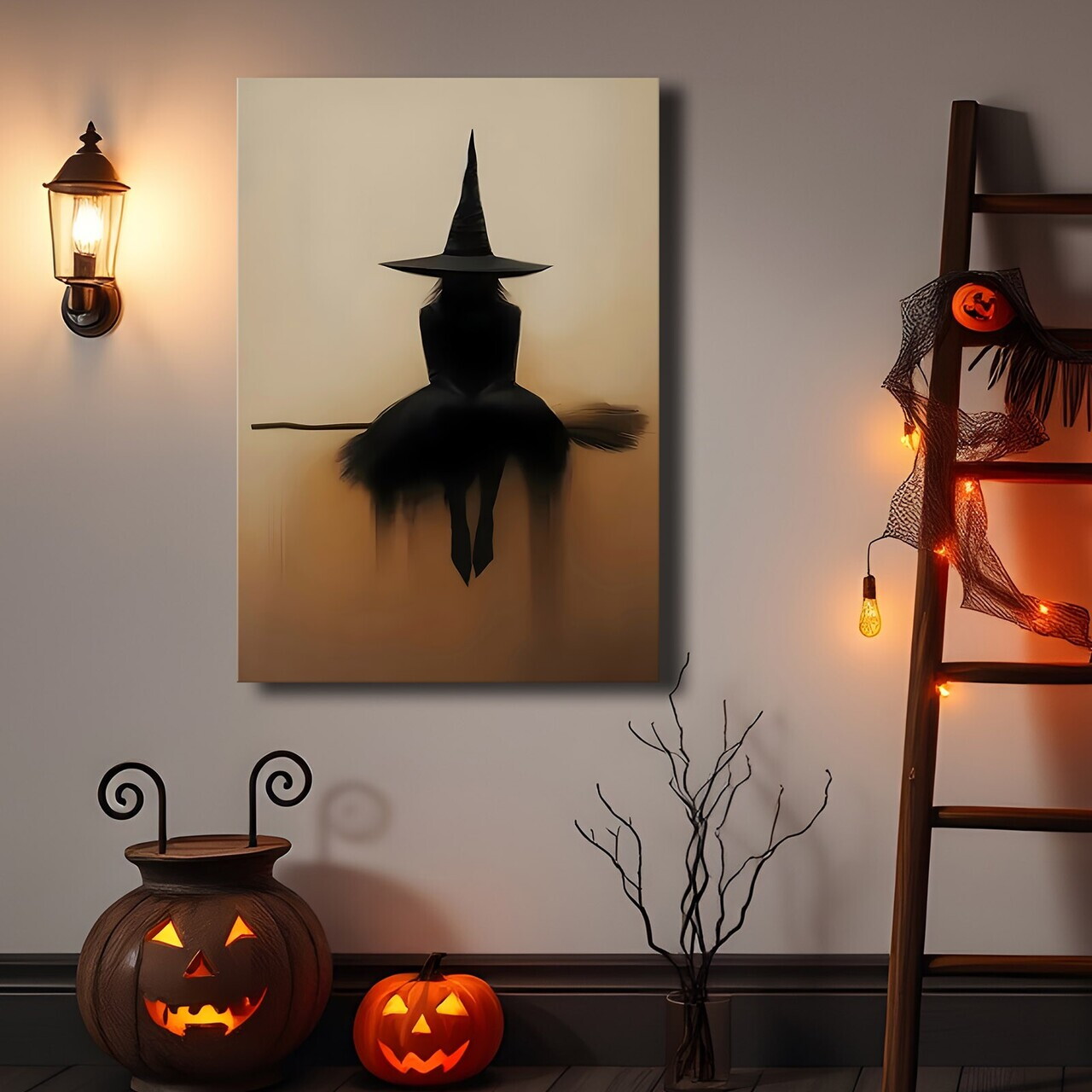 Tablou decorativ, 70100HALC-004, Material: Pânză de poliester, Multicolor — imaginea 2