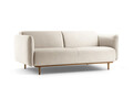 Canapea 2 locuri, Noomi-88, Micadoni Home, 162x94x75 cm, catifea, bej