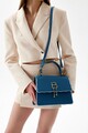 Geanta, Lucky Bees, 912 Blue, piele ecologica, albastru