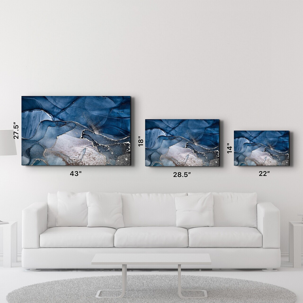 Tablou decorativ, CAM-2012, Dimensiuni: 70 x 110 cm, Multicolor — imaginea 6