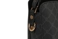 Geanta, Lucky Bees, 328 Black Grey, piele ecologica, negru/gri