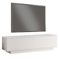 Comoda TV Zoeva, Pakoworld, 140x35.5x38.2 cm, PAL/MDF, alb