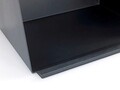 Cutie pentru paine, Wenko, Kubo, 35 x 26.5 x 20.5 cm, plastic/bambus, negru/maro
