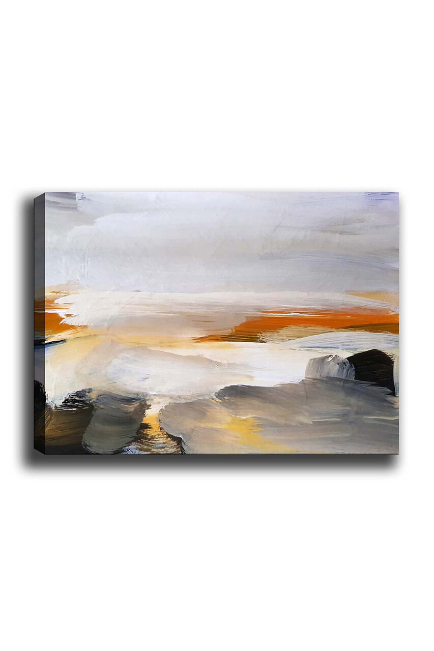 Tablou decorativ, Kanvas Tablo (50 x 70), Cadru: 100% LEMN (grosime: 3 cm), Multicolor - view 2