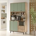 Dulap multifunctional, Locelso, RE7-SY, Stejar / Verde