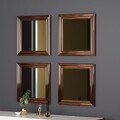 Set de oglinzi, Siam, Loza, MDF , Bronz