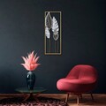 Decoratiune de perete, Nezgep, Metal, Dimensiune: 32 x 90 x 5 cm, Multicolor