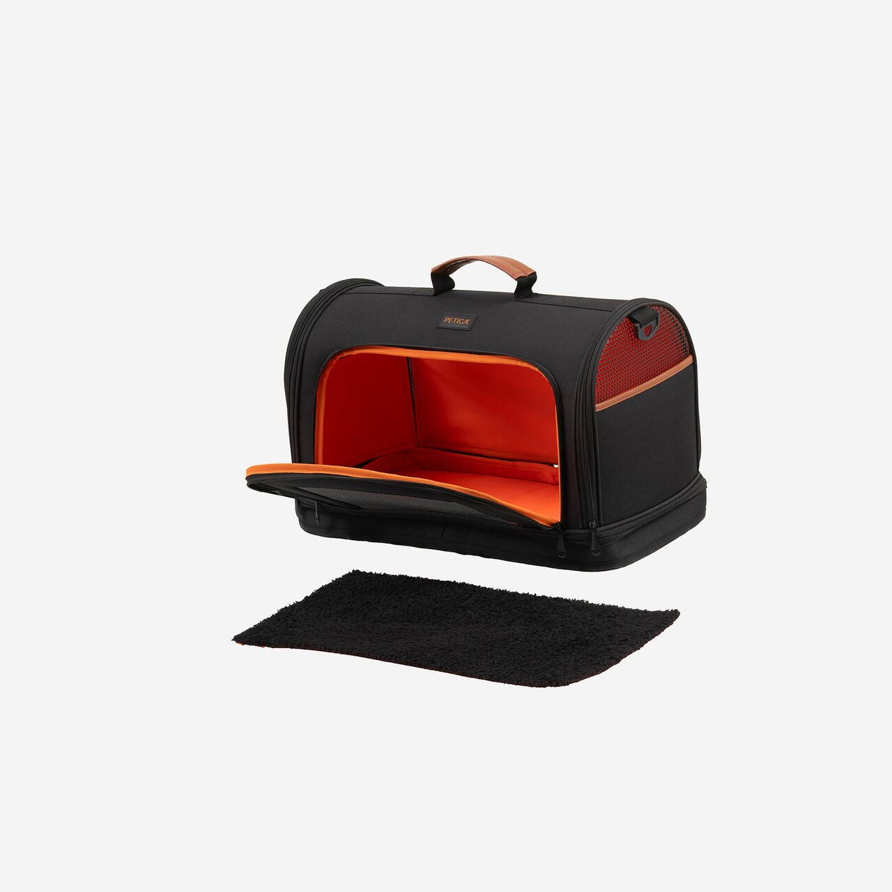 Geantă de transport pentru animale de companie, Paws &amp; Whiskers, Airline, Negru - imagine 7