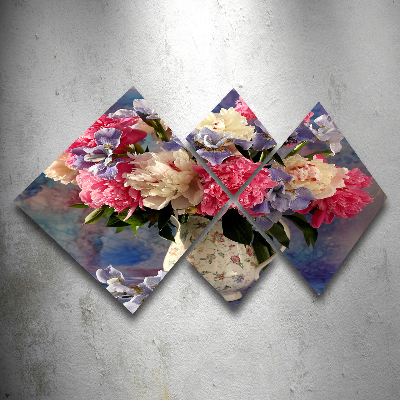 Set 4 tablouri decorative, 4MDF1428171965, MDF, Imprimat UV, Multicolor - 1 | YEO