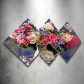 Set 4 tablouri decorative, 4MDF1428171965, MDF, Imprimat UV, Multicolor
