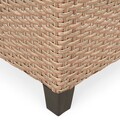 Set 2 taburete, Baxter, L.40 l.40 H.38 cm, natur/bej
