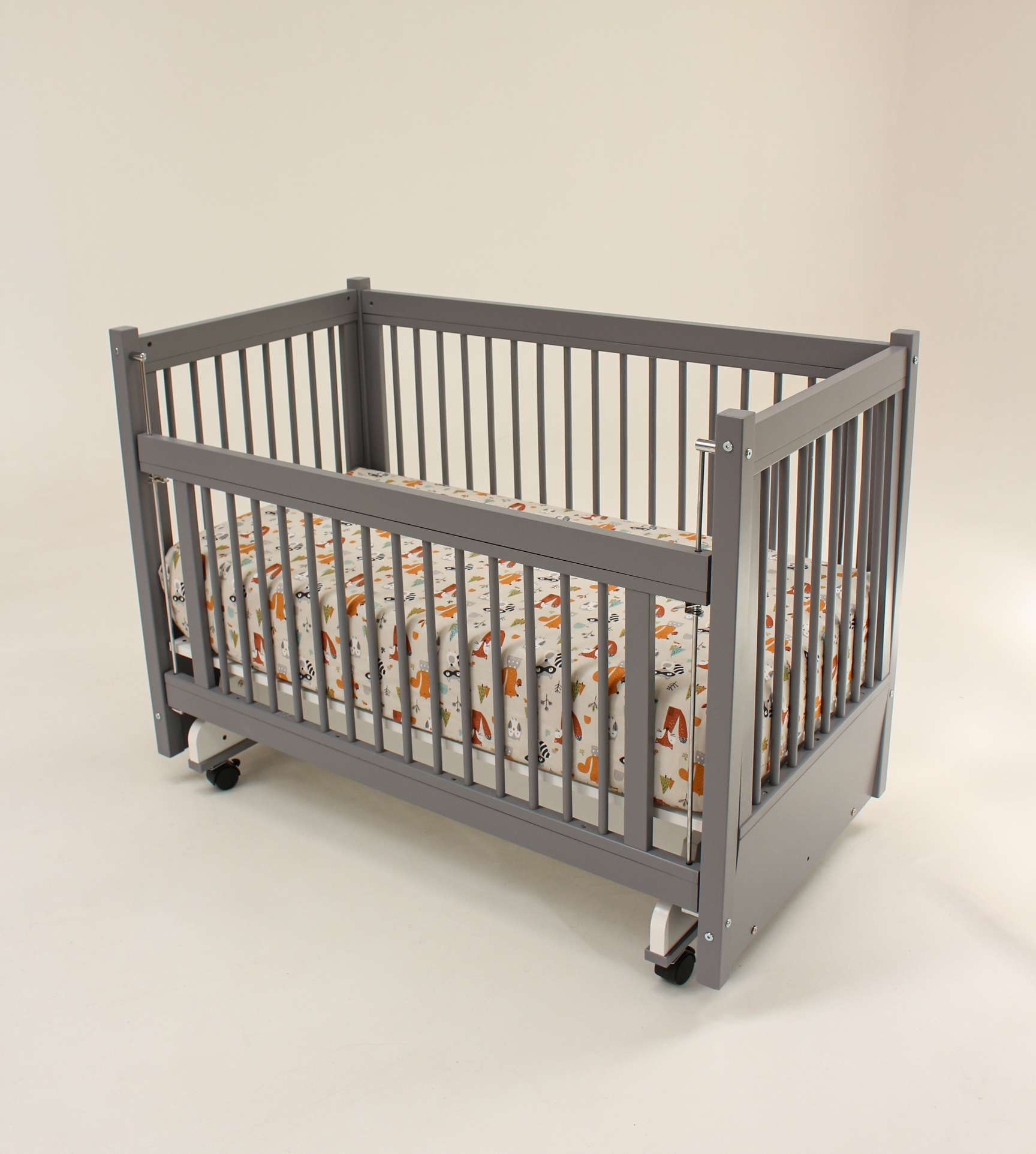 Balansoar bebelusi, Hanah Home, Elegance, 127x96x68 cm, PAL, Gri