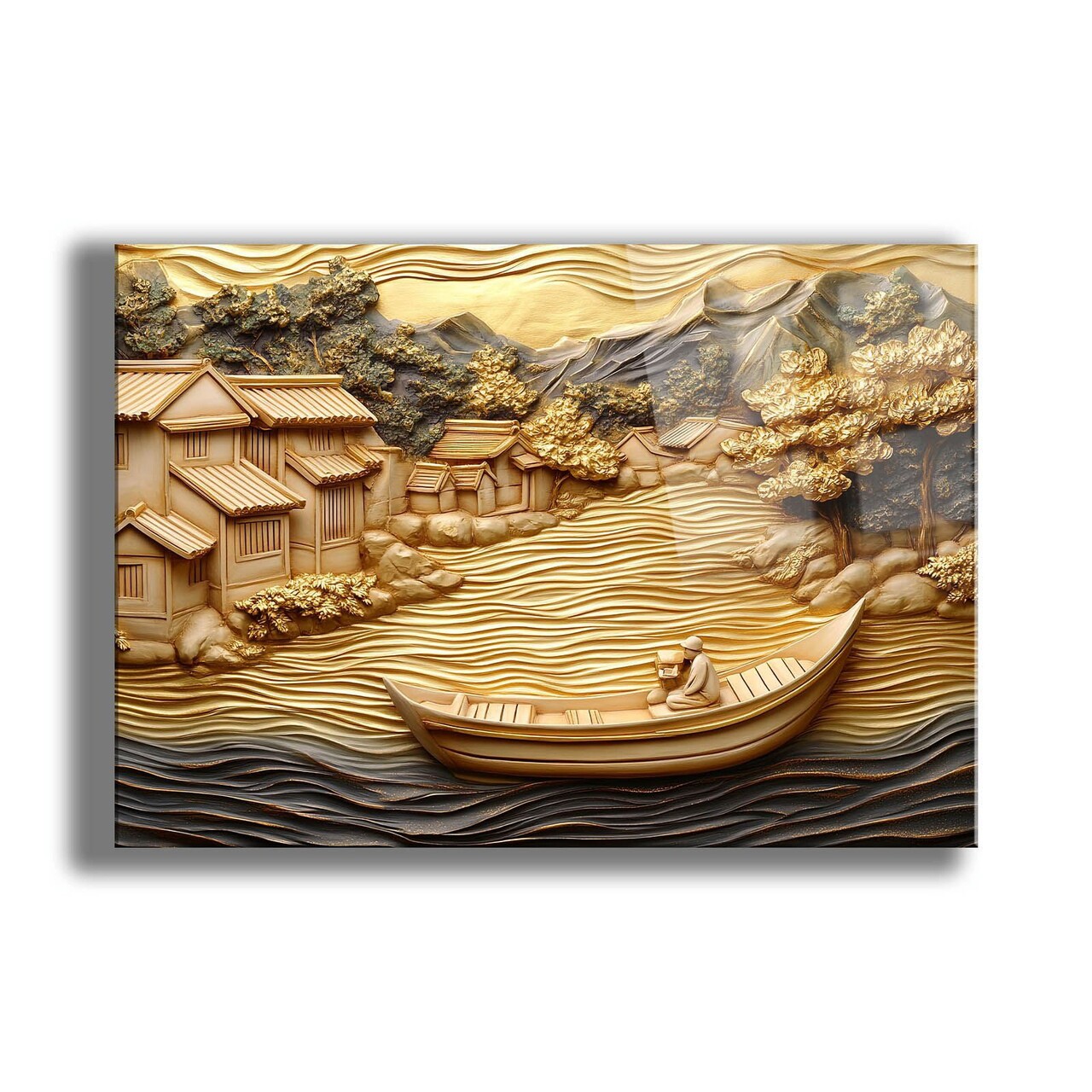 Tablou decorativ, Camtbl-089, Dimensiune: 40 x 60 cm, Multicolor - view 5