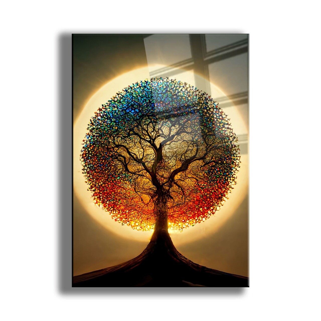 Tablou decorativ, Camtbl-045, 70 x 100 cm, Multicolor - view 5