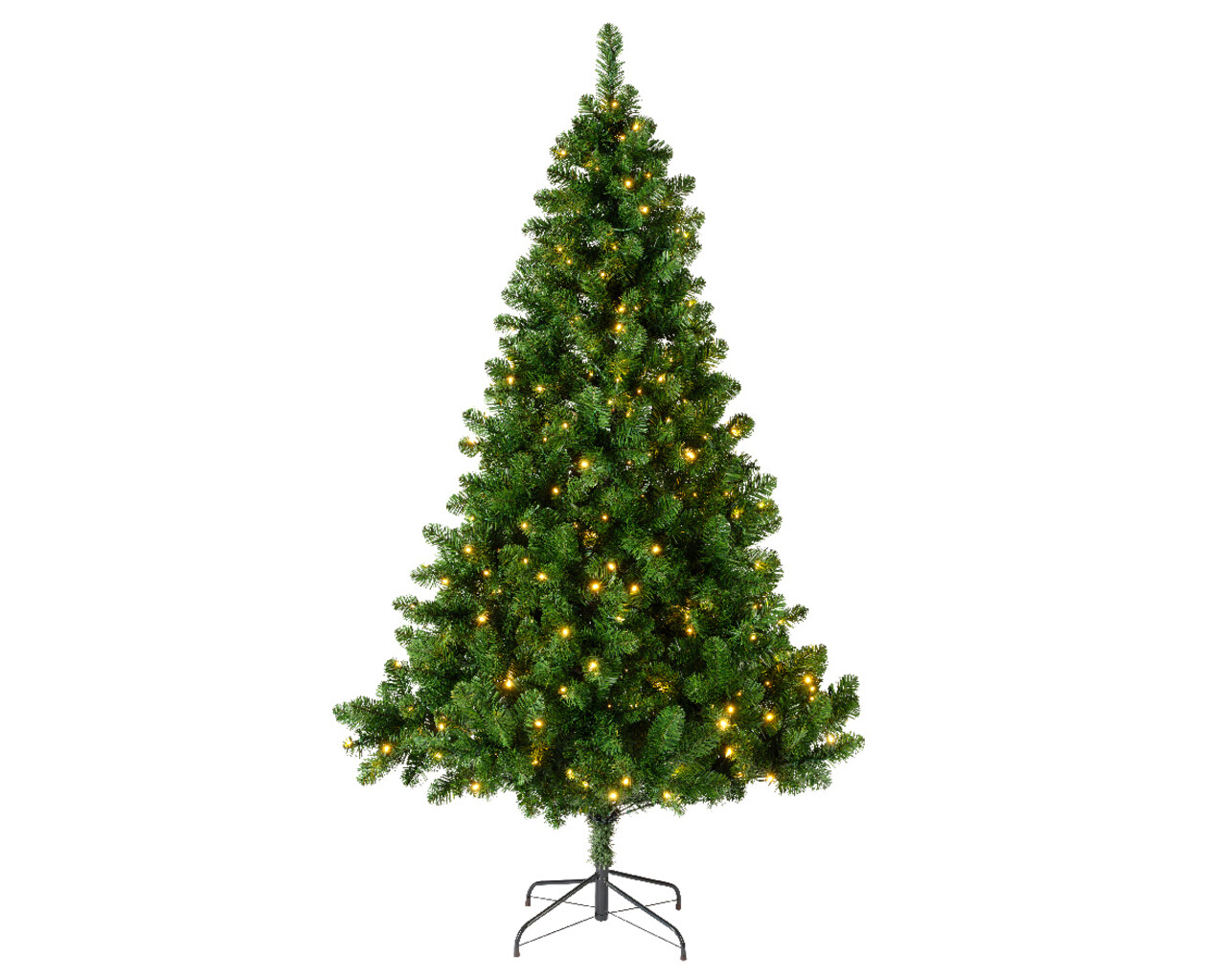 Brad de Craciun cu 260 LED-uri Imperial Pine, Everlands, IP44, 525 varfuri, 117x180 cm, verde - 1 | YEO