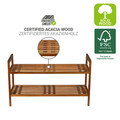 Pantofar Fondi, Wenko, 69x27x40.5 cm, lemn acacia, maro