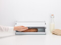 Cutie pentru paine, Brabantia, Roll Top, 44.5x26.2x17.3 cm, otel, alb