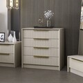 Dulap, Minerva, Kale Luxe, 72x77x45 cm, PAL, Piatra