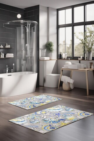 Set covorase de baie, Cartwright, CT-5240, Poliester, Multicolor
