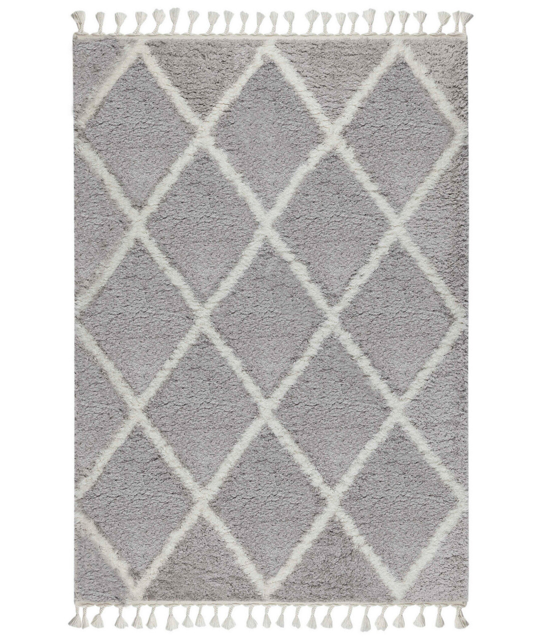 Covor, 0500E , 120x180 cm, Poliester, Gri/Alb - 1 | YEO