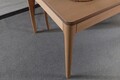 Set masa extensibila si 4 scaune, Fairfax, Albero150, Lemn de fag, Natural