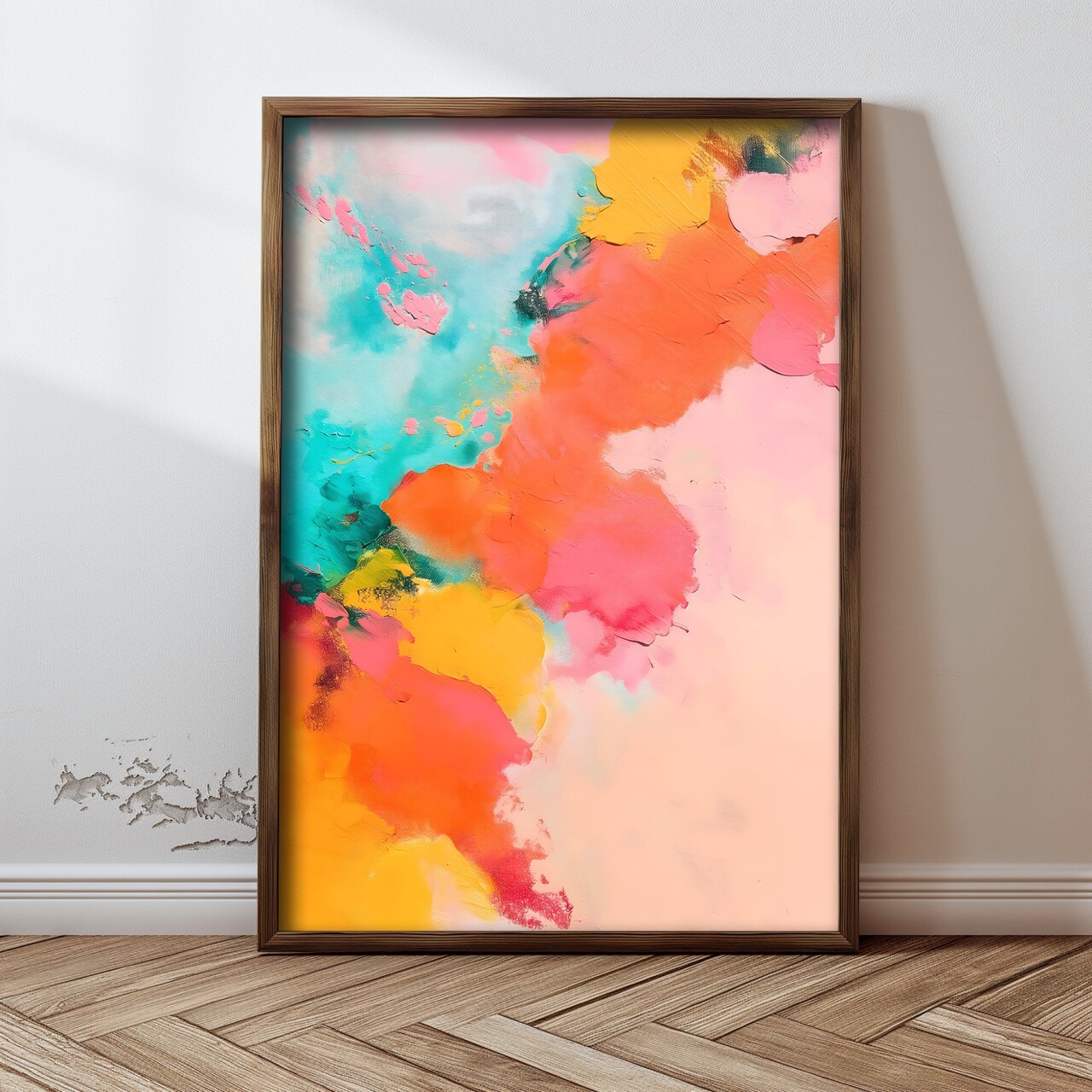 Tablou decorativ, GE173-L, Lemn, Multicolor - view 2