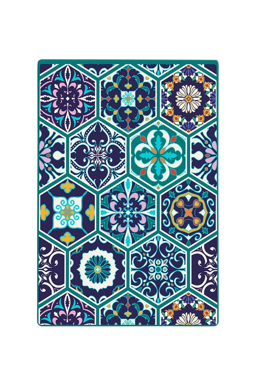 Covor, Mosaic Djt, 80x140 cm, Multicolor — imaginea 2