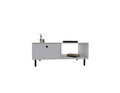 Masuta de cafea, Puqa Design, Nando, 100x43x60 cm, PAL, Alb