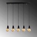 Lustra, Tatum, 584TTM1495, Metal, Negru