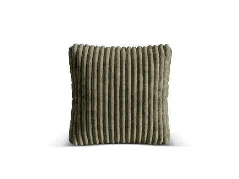 Perna decorativa, Martina-212, Micadoni Home, 65x65 cm, velur, verde moss