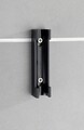 Racleta Rosole, Wenko, 40x3x133 cm, inox/silicon, negru