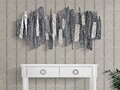 Decoratiune de perete Sculpt, Mauro Ferretti, 122.6 x 62.9 cm, fier, multicolor