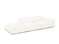Canapea 3 locuri cotiera stanga, Jodie, Micadoni Home, BL, 262x102x70 cm, poliester Boucle, bej