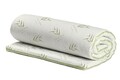 Topper saltea Eucalyptus Confort, 7 zone, 90x200 cm, H 5 cm