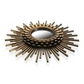 Set 2 oglinzi decorative si 1 decoratiune de perete Misael , Versa, 35 cm / 25 cm, plastic