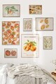 Tablou decorativ, Çgs-066-Wooden-Byk, LEMN SOLID, Față: 100% PVC STICLĂ, Multicolor