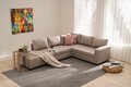 Coltar, Balcab Home, 825BLC5256, Cadru: PAL/LEMN, Bej