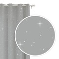 Draperie Crystal Jasno, Fashion Goods, 140x250, poliester, gri