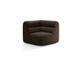 Modul coltar, Neo, Micadoni Home, 100x100x83 cm, tesatura Boucle, maro
