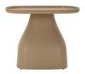 Masuta de cafea Gea, Mauro Ferretti, 48x48x38 cm, plastic, gri
