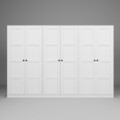 Dulap pentru haine, Miwood, Lucas 1600-89, Alb