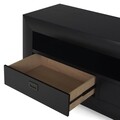 Comoda TV cu 2 sertare, Chic, L.160 l.50 H.67, mdf/pal/furnir de mesteacan, wenge
