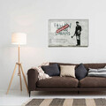 Tablou decorativ, 1883, Sticla temperata, Dimensiune: 45 x 65 cm, Multicolor