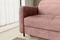 Coltar extensibil dreapta 3 locuri ELTAP, RT-24TOU, Gomsi, 228x165x100 cm, lemn/poliester, roz