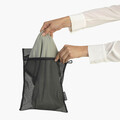 Set 3 saci de spalat rufe, Brabantia, Laundry Bags, 33x25 cm/45x33 cm, textil, negru