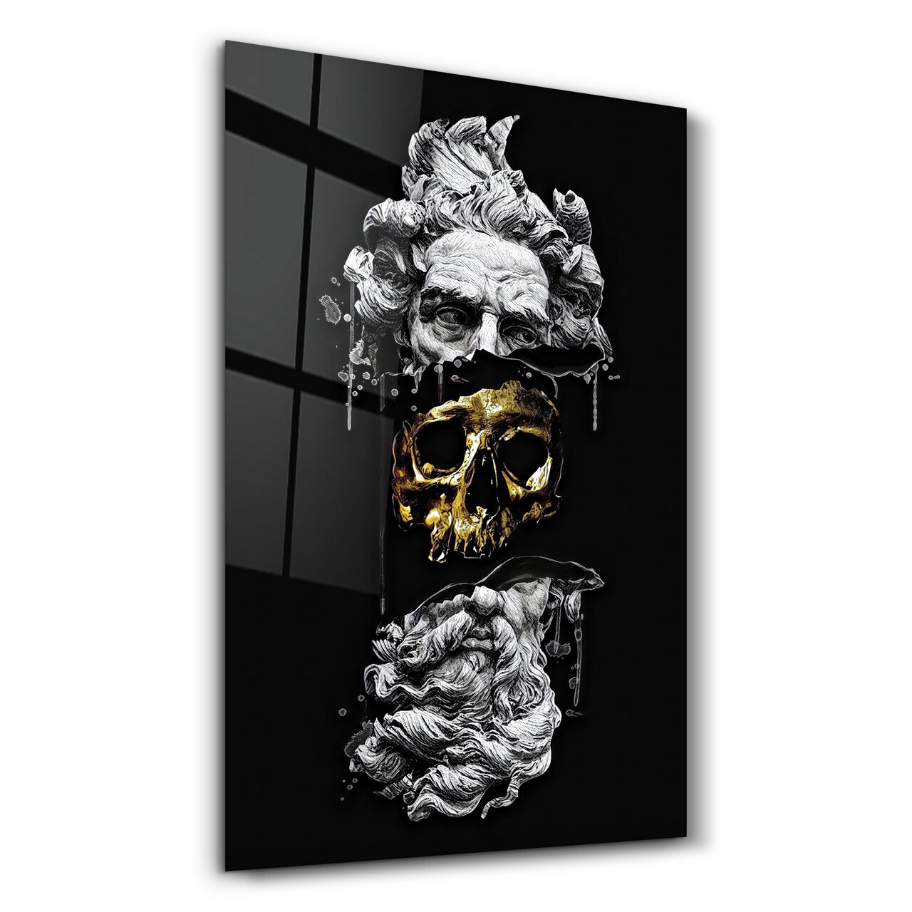 Tablou decorativ, CAM-5079, Dimensiuni: 70 x 110 cm, Multicolor - view 5