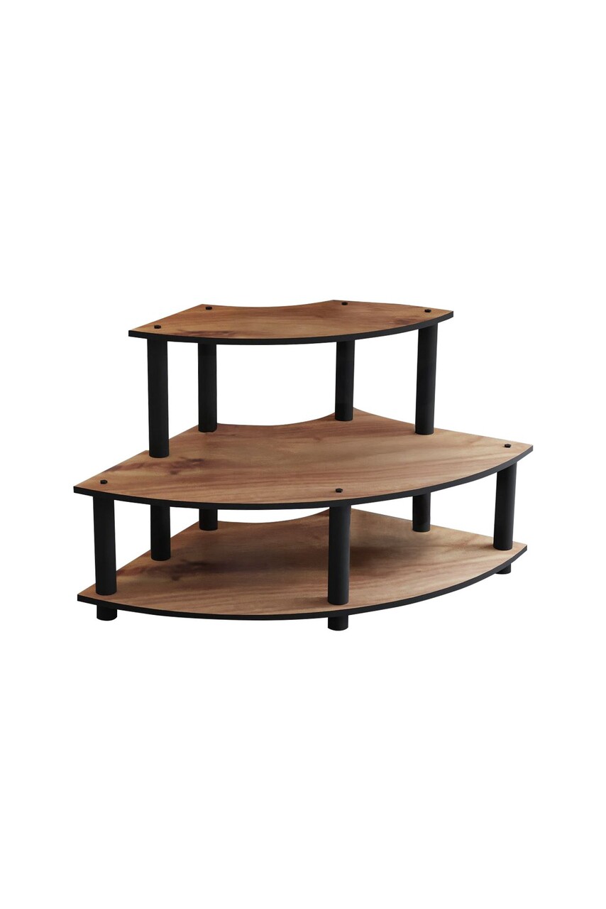Raft de bucatarie, Poter, Countertop, 70x38x42 cm, Maro - 2 | YEO