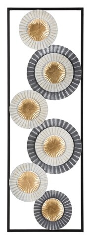 Decoratiune de perete, Art A, Mauro Ferretti, 32×90 cm, fier