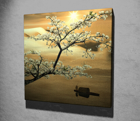 Tablou decorativ, kc070, canvas, dimensiune: 45 x 45 cm, multicolor